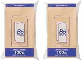 Amazon | マルアイ 角形8号 角8 茶封筒 クラフト封筒 100枚 PK